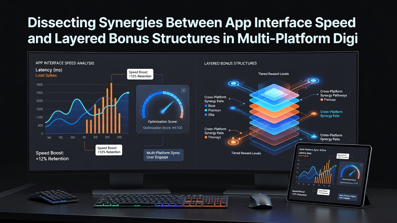 Dashboard view comparing bonus tier progress across mobile and desktop wagering platforms with highlighted performance metrics