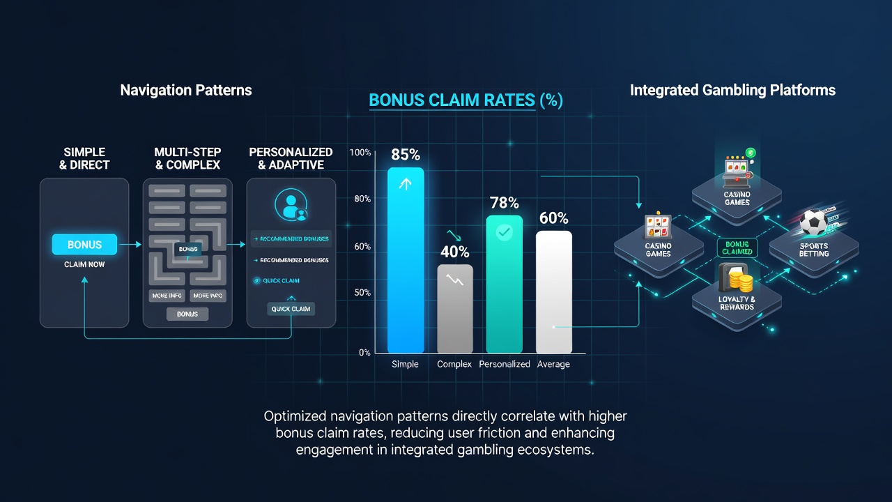 Mobile screen capture illustrating swipe navigation leading to a highlighted bonus offers section in an integrated app